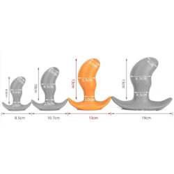 TheAssGasm Plug Pods L 15 x 5.5cm Orange